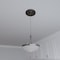 Ekena Millwork Berkshire PVC Ceiling Medallion (Canopies up to 4 1/2"), 10"OD x 3 1/2"ID x 3/4"P, Metallic Charcoal CMP10BECCH - alternate 9